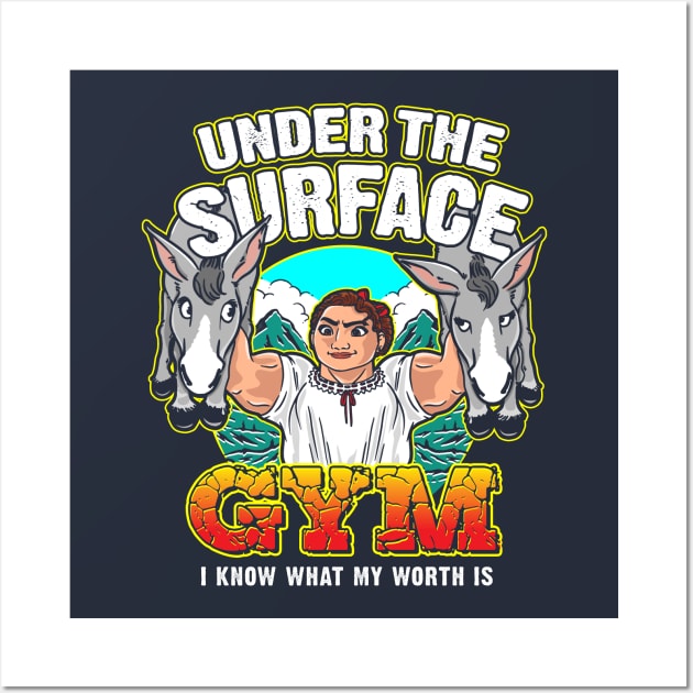 Under The Surface Gym Wall Art by CoDDesigns